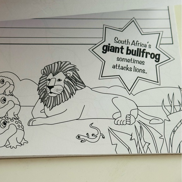 NEW National Geographic Kids Land Animals Activity Pad - Picture 11 of 12